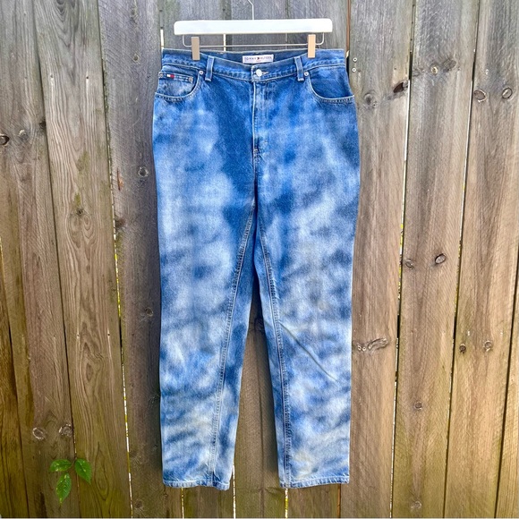 Y2K Tommy JeansCloud-Washed Tapered FitSize 12 L/33 (2002)